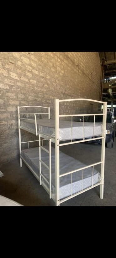 двуспальная кровать с подъемным механизмом: Для девочки и мальчика, Новый, Кровать, Без матраса, Без выдвижных ящиков — 1