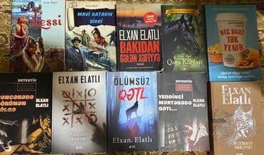 Kitablar: - Erik Nayt – “Lessi” - Aqata Kristi – “Mavi qatarın sirri”
