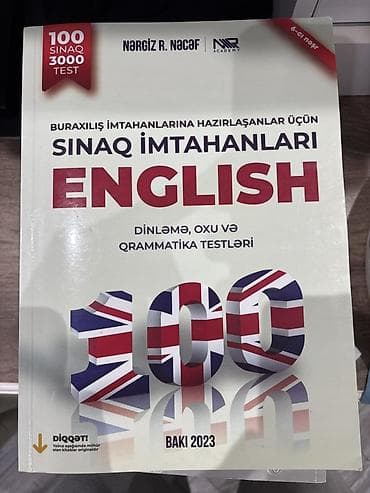 Testlər: Məhsul: “Sınaq İmtahanları – English” (Bakı 2023), 6-cı nəşr — 2