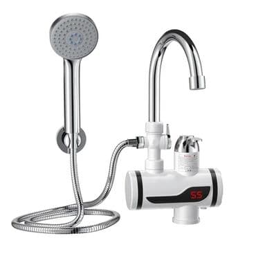 kranlarin satisi: Su Qızdırıcı Krant + Duş ⚠️220 volt 💥3000 vat gücündə ✔Artıq böyük su — 2