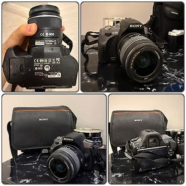 ✔️200 AZN (Xətai). Sony Alpha DSLR-A380 modeli fotoaparat. Problemi lalafo.az -da ✔️200 AZN (Xətai). Sony Alpha DSLR-A380 modeli fotoaparat. Problemi
