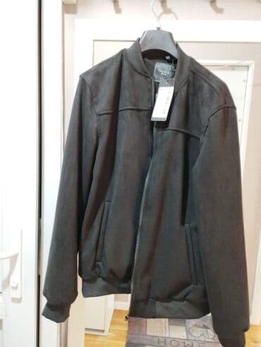 Pencəklər: Замшевый бомбер Трендйол, демисезонная, размер S, новый. Trendyol man — 3