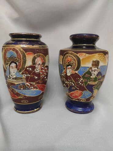 вазы керамические: !!!!! şok endirimə düşdü!!!!! Qedimi yaponiya guldanlari nadir — 3