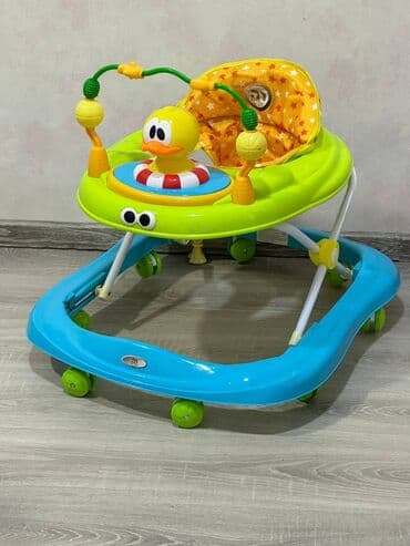 1 3 yaşlı uşaqlar üçün üçtəkərli velosipedlər: Uşaq gəzdiricisi Bambi M 3501, artıq müstəqil oturan körpəni — 2