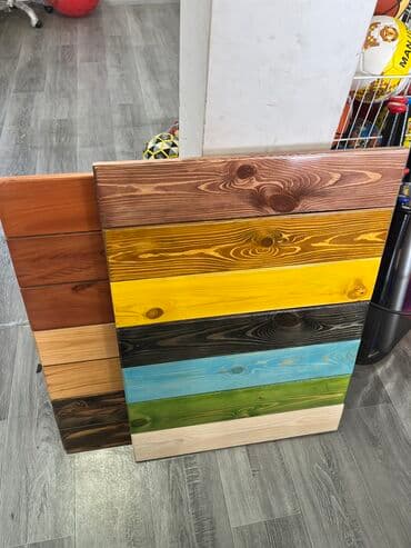 stol stul işlenmiş: Yeni, Kvadrat masa, Açılmayan, Skameykalar ilə, Taxta, Azərbaycan — 19