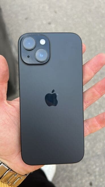 IPhone 15, Qara, Face ID, Simsiz şarj lalafo.az -da IPhone 15, Qara, Face ID, Simsiz şarj