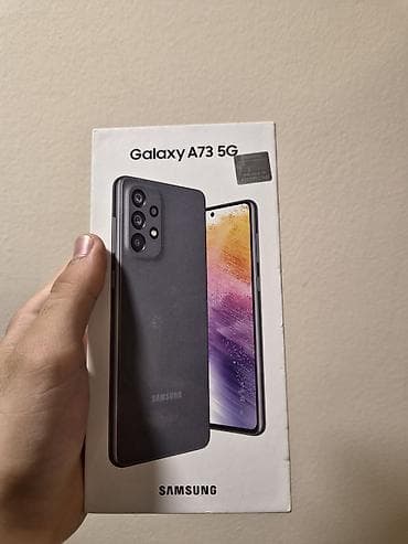 dubay iphone 16: Samsung Galaxy A73 5G, 128 GB, rəng - Boz, İki sim kartlı — 8