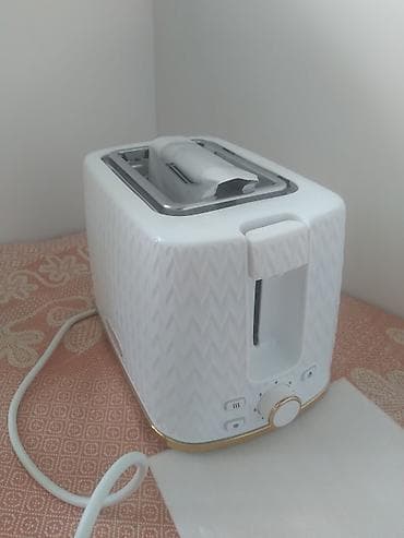 tost makinesi: Toster Sokany, rəng - Ağ, Yeni, Ünvandan götürmə — 1