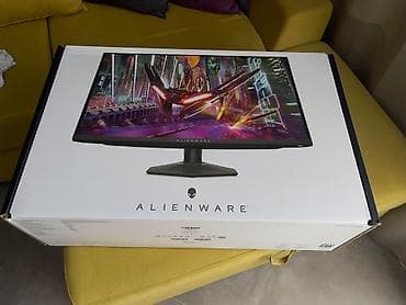 komputer desti: Alienware 360 Hz oyun monitoru - Modell: Alienware (qutulu, tam — 1