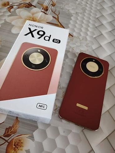 Honor X9d, 256 ГБ, цвет - Красный, Отпечаток пальца — 9