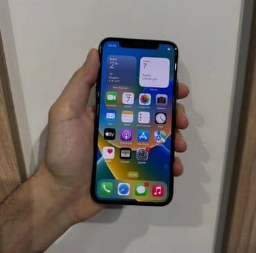 iphone x telefonu: IPhone X, Qara, Simsiz şarj — 1