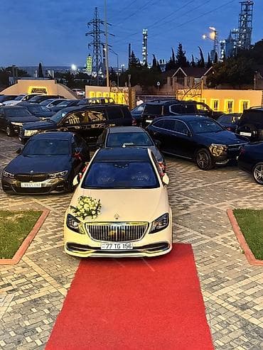 mini cooper azerbaijan: Mercedes‑Maybach S‑Class 4 qapı sedan – tədbirlər üçün premium sinif — 1