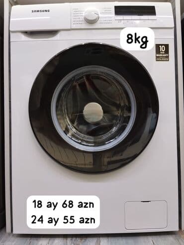 samsung 4: Paltaryuyan maşın Samsung, 8 kq, Yeni, Avtomat, Qurutmasız, Kredit var, Pulsuz çatdırılma — 1