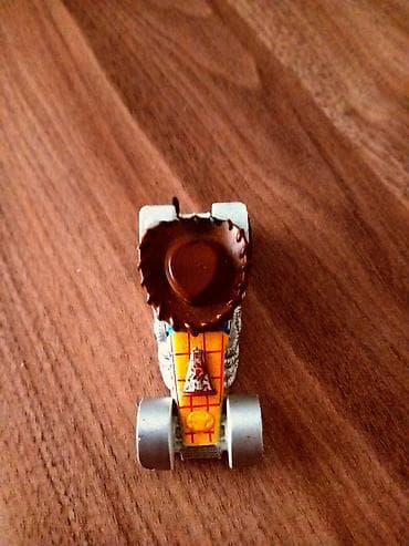 диски 128 стиль: Oyuncaq mini maşın — kovboy temalı 9 7 - Material: metal və plastik — 4