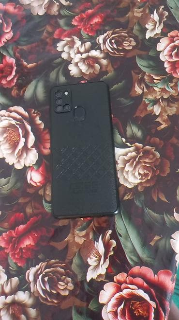 panel radiator: Samsung Galaxy A21S, 64 GB, rəng - Qara, Barmaq izi — 2