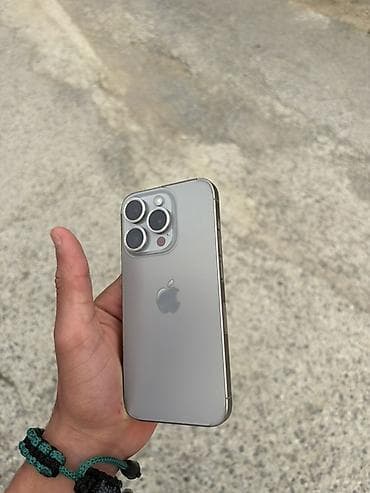 kamerasiz telefon: IPhone 15 Pro, 128 GB, Gümüşü, Simsiz şarj — 3