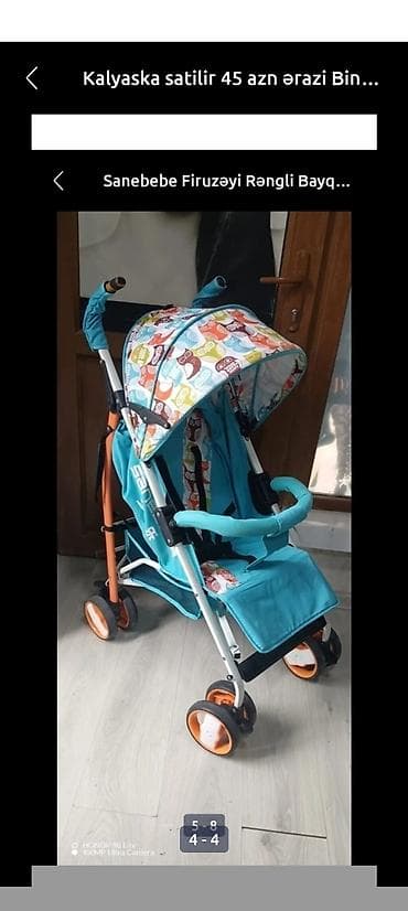 usag arabası: Klassik gəzinti arabası, İşlənmiş, Cins: Oğlan, Yaş: 1-6 ay, Ünvandan götürmə, Ödənişli çatdırılma — 3