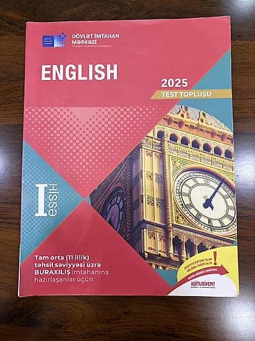 ipg informatika pdf: İngilis dili Testlər 11-ci sinif, DİM, 1-ci hissə — 1