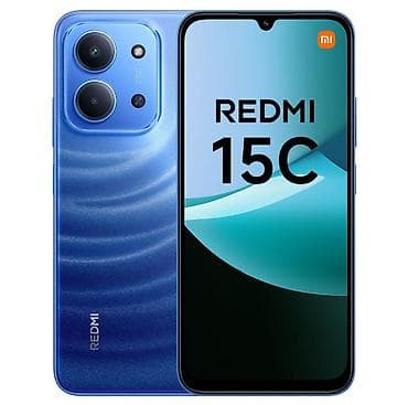 Redmi 15C 4/128 gb Təzə, Bağlı qutuda Orijinal Qeydiyyatlı 1 il