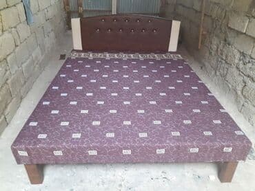 Ev üçün mebel: Çarpayı təzə Hazırları var Çatdırılma münasib qiymətə Kefiyətinə — 1