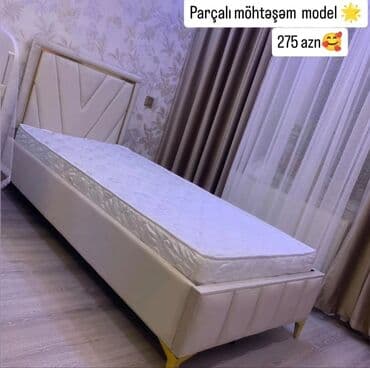 Çarpayılar: Yeni, Təknəfərlik çarpayı, Bazasız, Matras ilə, Siyirməsiz, Azərbaycan — 1