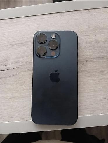 iphone 11 pro max 2 cı el: IPhone 15 Pro Max, 256 GB, Blue Titanium, Barmaq izi, Simsiz şarj — 2