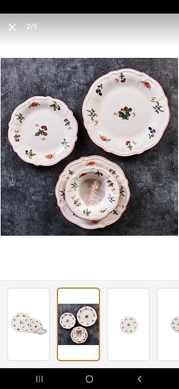 kafeyni serviz: Nahar dəsti, rəng - Ağ, Schafer, 6 nəfərlik, Türkiyə — 2