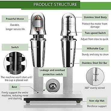 kokteyl blender: Süd kokteyli Milk Shake Professional model Restoran ev istenilen yer — 3