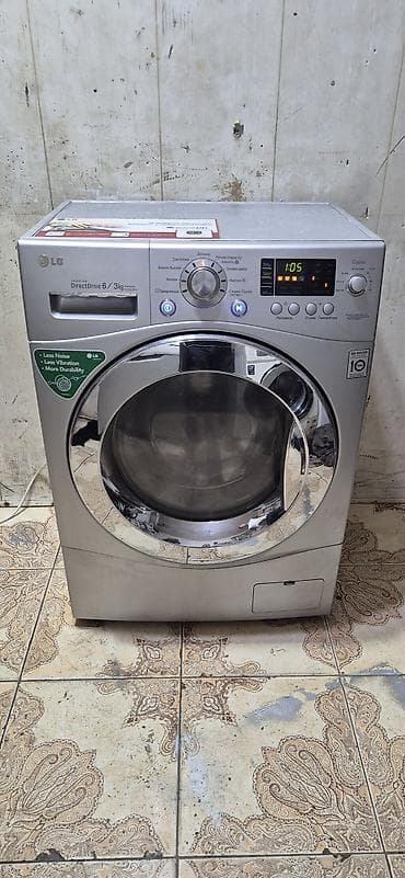 Paltaryuyan maşın LG, 6 kq, İşlənmiş, Avtomat, Qurutma var, Ödənişli çatdırılma lalafo.az -da Paltaryuyan maşın LG, 6 kq, İşlənmiş, Avtomat, Qurutma var, Ödənişli çatdırılma
