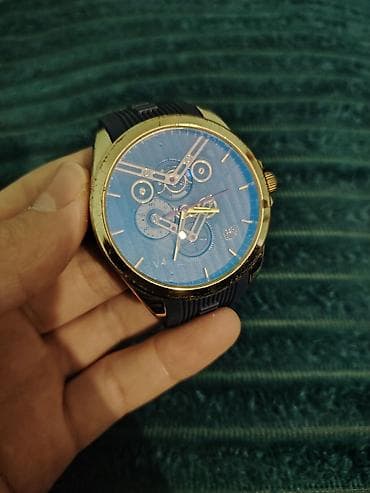 elekdron saat: Qol saatı, Tag Heuer, rəng - Mavi — 2