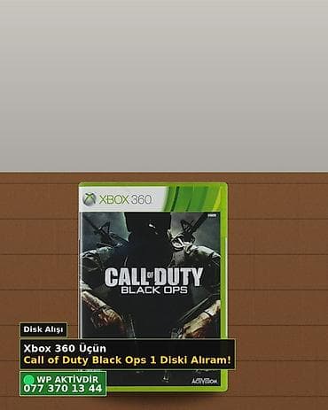 Salam Call of duty black ops 1 diski axtarıram,kim satmaq istəyirsə lalafo.az -da Salam Call of duty black ops 1 diski axtarıram,kim satmaq istəyirsə
