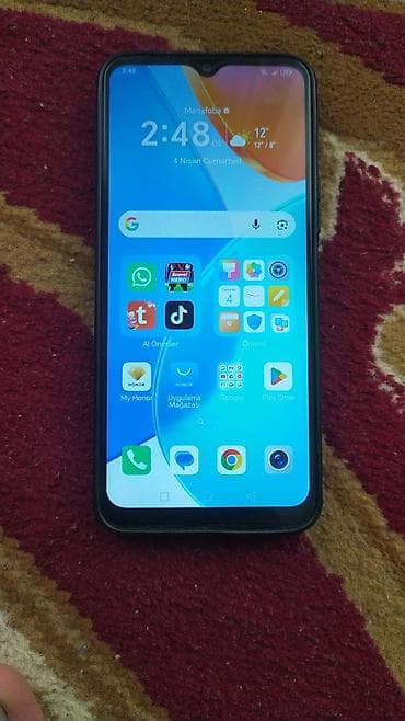 honor ucuz telefon: Honor X6, 64 GB, rəng - Qara, Sensor — 2