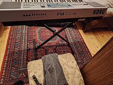 Musiqi alətləri: Sintezator kork pa50 çox yaxşı vəziyyətdə 800 manata satıram real — 3