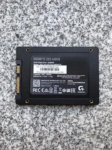 redmi mi play: SSD Gigabyte 480GB sərt disk
Əla vəziyyətdə
Hard disk — 1