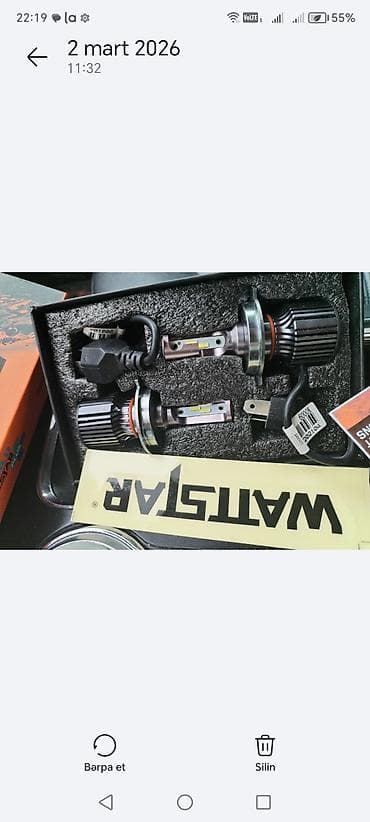 WATSAR ALFARED PLUS LED far lampası dəsti - Avtomobil üçün LED baş