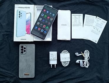 samsung a 5 2015: Samsung Galaxy A53 5G, 256 GB, rəng - Göy, Sensor, Barmaq izi, İki sim kartlı — 3