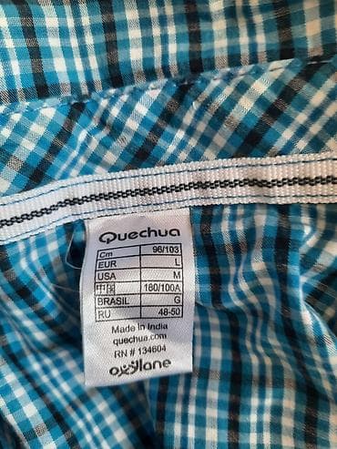 quechua: Köynək, Quechua, L, rəng - Mavi — 4