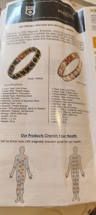 apple watch 4: LNS maqnit enerjili keramika bilərzikləri - Brend/model: LNS — 2