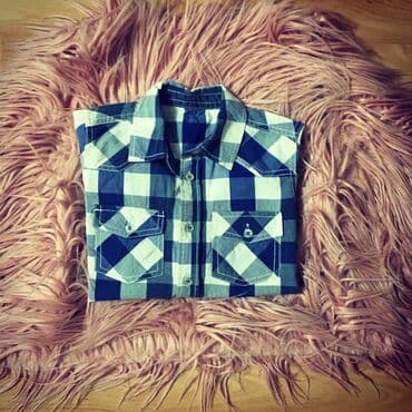 kətan köynəklər: Brend:Mothercare Yash:6-7(122) Istehsal:Bangladesh Material:100%ketan — 5