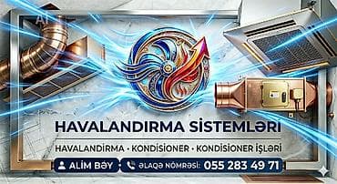 Havalandırma və Kondisioner Sistemləri – layihələndirmə, istehsal və