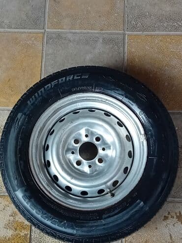 disk ve tekerler: İşlənmiş Disk təkər VAZ (LADA) 175 / R 13, 4 Boltlu — 5