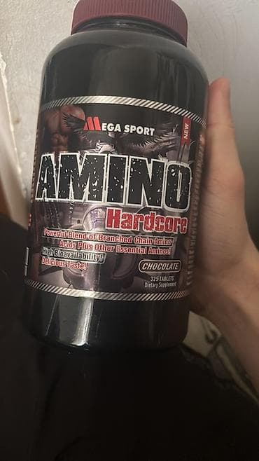 MEGA SPORT AMINO Hardcore – şokolad dadlı aminoturşu kompleksi - BCAA