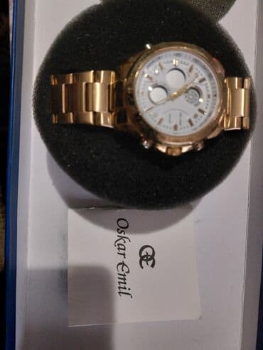 дождевик купить в баку: Yeni, Qol saatı, Rolex, rəng - Qızılı — 4