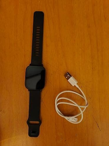 Yeni, Smart saat, Sensor ekran, rəng - Qara