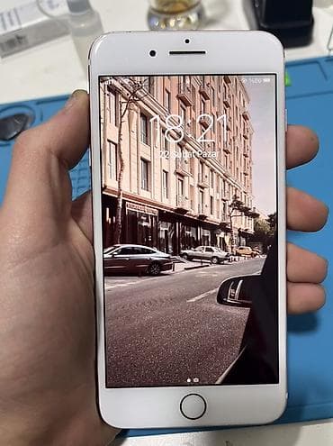 ikinci el iphone kreditle: IPhone 7 Plus, Ağ, Barmaq izi — 1