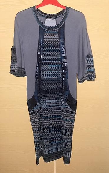 3 ədəd don razmer 40-42 1) Boz-qarışıq ziqzaq naxışlı don ela