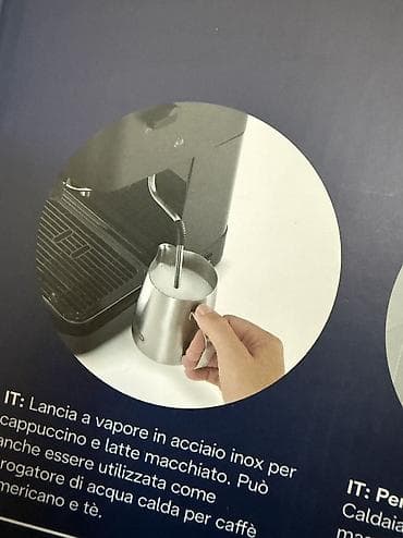 sud seperatoru: De’Longhi portafiltirli espresso/kofe aparatı Xüsusiyyətlər: - — 7