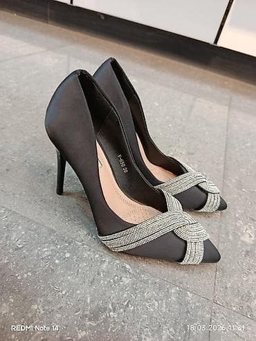 tufliler: Rəng - Qara Tuflilər, Ölçü: 36, Qız üçün — 2