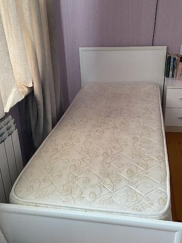matras ucuz: Təknəfərlik çarpayı, Matras ilə — 1