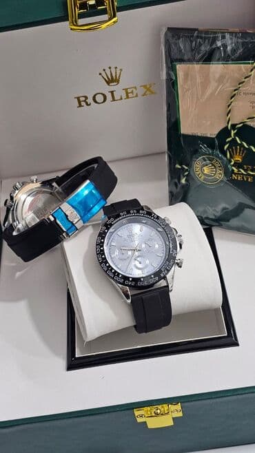 Gözəllik və sağlamlıq: Yeni, Qol saatı, Rolex, rəng - Qara — 9